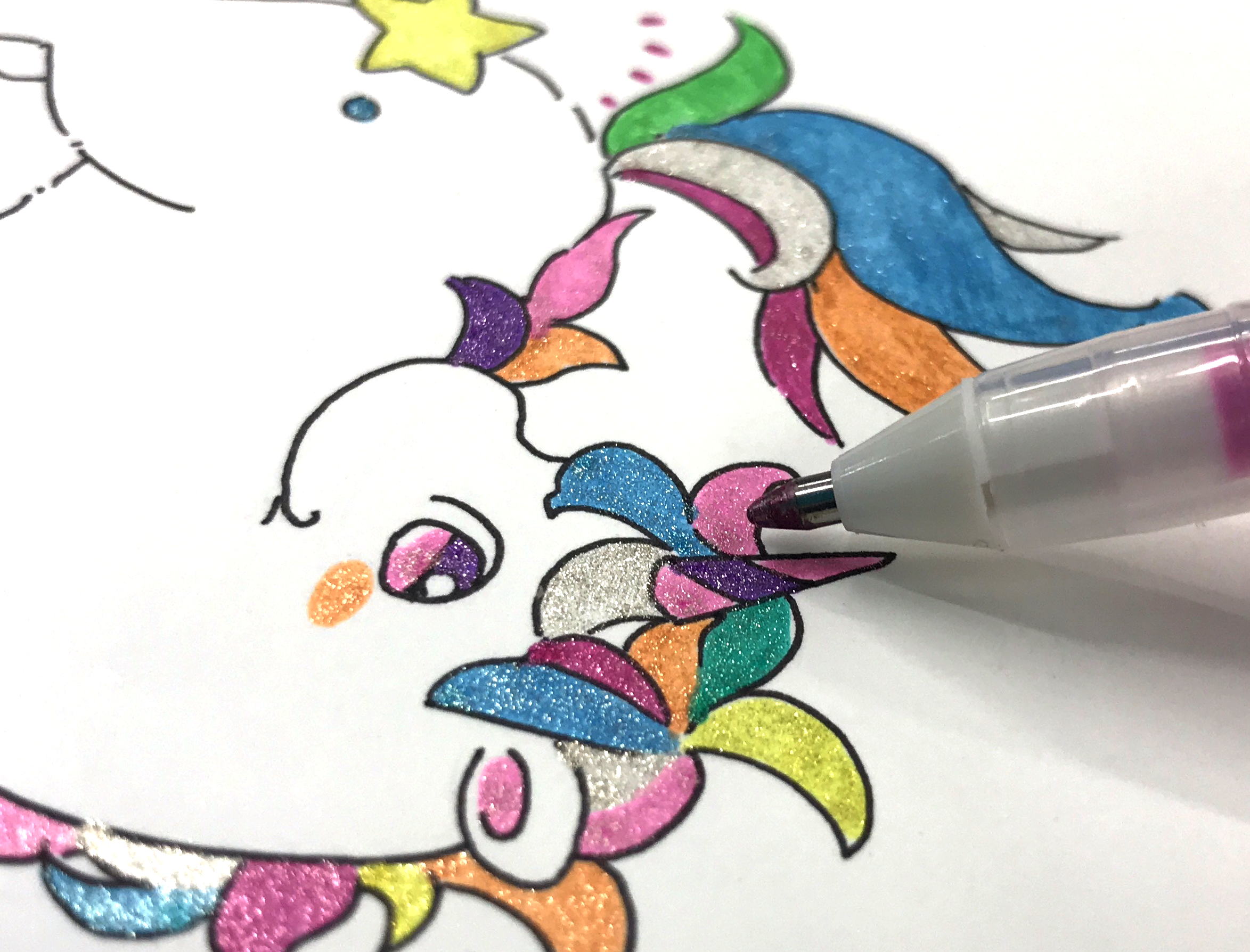 Sakura Stardust   Scatola dei 12 colori più bella   scintillante Gelly Roll Pen set   XPGBSTA12 