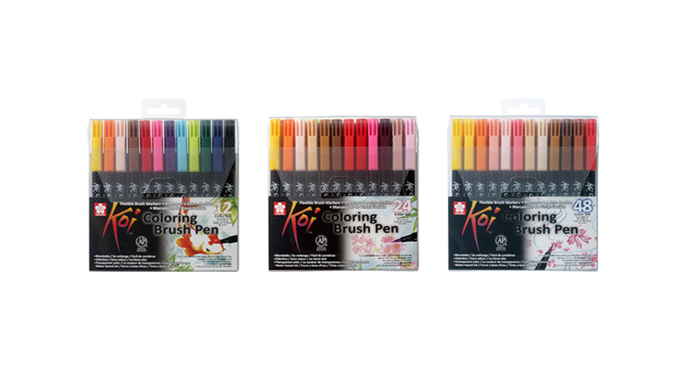 KOI COLORING BRUSH PEN｜SAKURA COLOR PRODUCTS CORP.