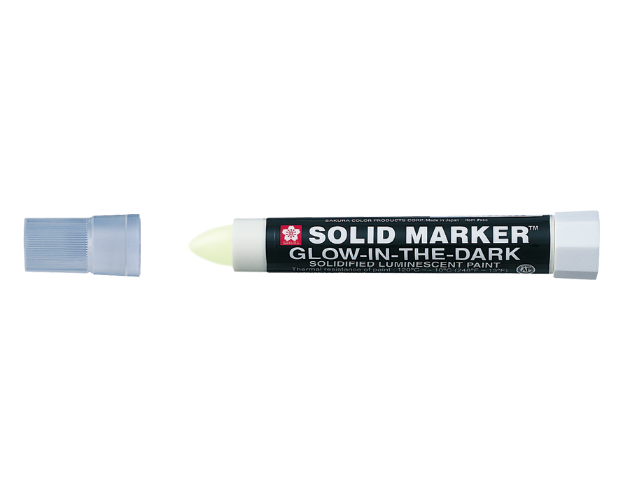 SOLID MARKER GLOW-IN-THE-DARK｜SAKURA COLOR PRODUCTS CORP.