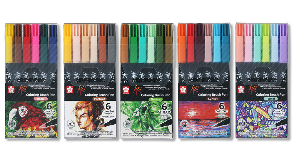 Koi Coloring Brush Pen Sakura Color Products Corp