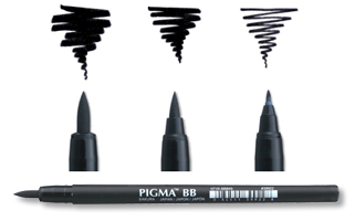 New Pigma Brush & Pen