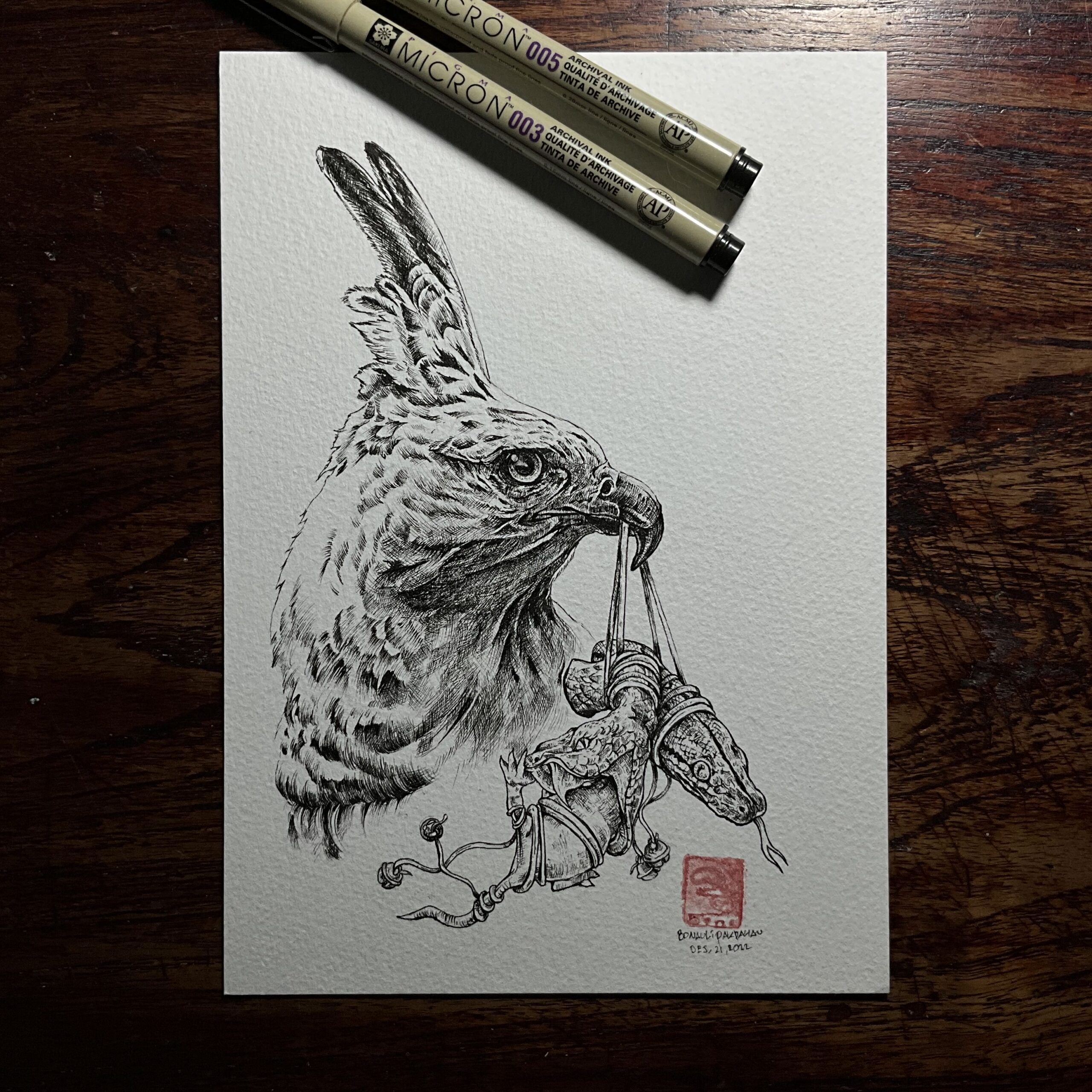 Watercolor artist sikander - Quick sketch with pen on 70gsm ordinary sheet  Size 10